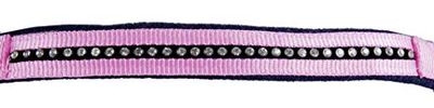Hkm Hkm 4057052113871 Licol + Kit de Tricot – Crystal, Souple sous-legt3969 Rose/Bleu foncé