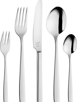 ZWILLING Set de 60 Couverts de Table, Pour 12 Personnes, Acier Inoxydable 18/10 de Haute Qualité, Poli, série Roseland
