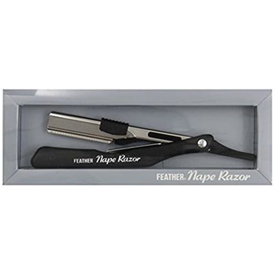 Feather Nape Razor, Estuche para navajas, cuchillas y maquinillas de afeitar - 30 gr.