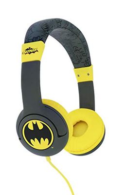 OTL Technologies Batman Caped Crusader Casque Filaire Enfants Noir