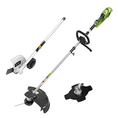 Greenworks Coupe-Herbe et débroussailleuse électrique 230 V 1200 W 40 cm Accessoire Coupe-Bordures