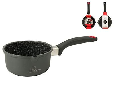 H&h casseruola 1 manico antiaderente borghese cm16