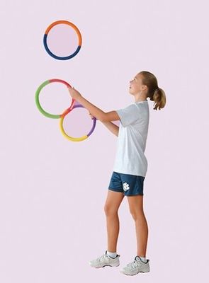 Spordas – 1072079 – werpspel met 3 grote ringen van foam