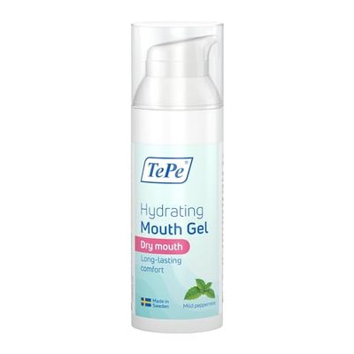 TePe Gel Bucal Hidratante Boca Seca, Menta Suave