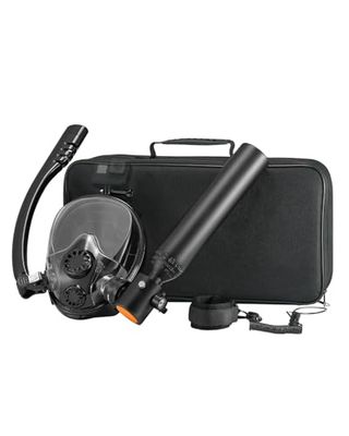 VEVOR Duiktank, 0,5 l, draagbare duiktank, duikzuurstofcilinder ondersteunt 5-10 minuten onderwaterademhaling, 10 m duikdiepte, longtankset met snorkelmasker voor onderwaterverkenning