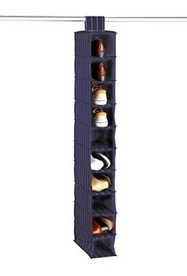 Wenko 4372030100 Comfort Colonne de Rangement 10 Compartiments Bleu Dimensions 15 x 122 x 30 cm
