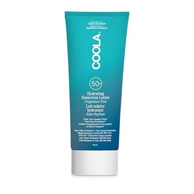 COOLA Classic Body Sunscreen Lotion SPF 50+, Fragrance Free, 148ml