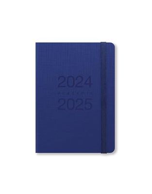 Letts of London Memo Agenda scolaire semainier 2024/2025 Bleu Format A6