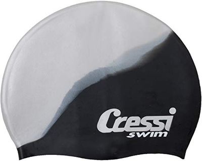 Cressi Multicolor Kids Cap - Swimming Silicone Cap for Children