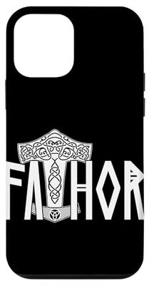 Carcasa para iPhone 12 mini Diseño de papá vikingo Vathor Nórdico Padre