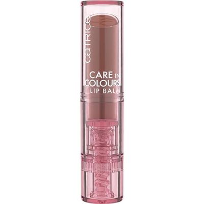 Catrice Care In Colours Balm do ust, nr 060, brązowy, nawilżający, pielęgnujący, naturalny, błyszczący, wegański, bez alkoholu, bez konserwantów, bez parabenów, 1 opakowanie (3 g)