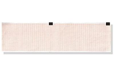 Gima 32965 Paquete de papel térmico ECG, rejilla naranja, 110 x 140 mm