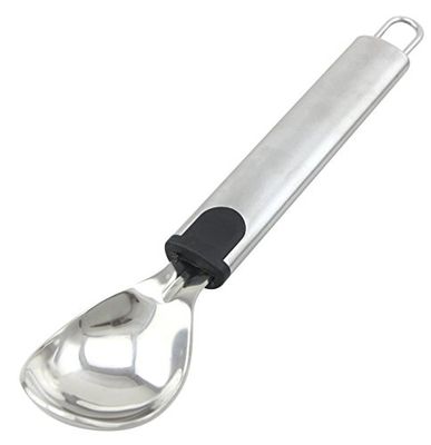 Fackelmann 20345 – Glassskopa/serveringssked, rostfritt stål