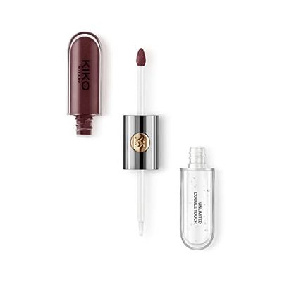 KIKO Milano Unlimited Double Touch 122 | Rossetto Liquido In 2 Step, Finish Luminoso. Tenuta Fino A 12 Ore. Base Colorata No Transfer
