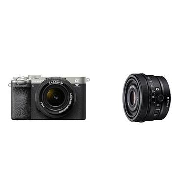 Sony α7CII + Lente SEL2860, Zoom 28-60mm F4-5.6 (Argento) + SEL-50F25G - Obiettivo Full-Frame Focale Fissa 50mm F2.5