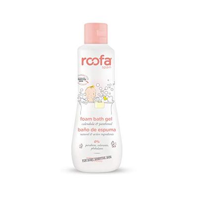 Babyskumbad 300 ml – Roofa Spain – skonsam och fuktgivande rengöring med ringblomma, panthenol och Aloe Vera