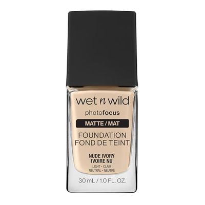 Wet n Wild - Base de maquilhagem Photo Focus Foundation, cor marfim