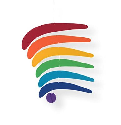 Montessori inspired mobile - Rainbow