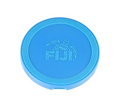 Konix Cargador inalámbrico Fiji QI de 10 W para Smartphones, Carga rápida por inducción, Color Azul