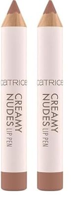 Catrice Creamy Nudes Lip Pen n. 040 - Matita per labbra con vitamine, nutriente, con oli, opaca, vegana, senza parabeni, senza particelle di microplastica, senza nanoparticelle, confezione da 2,2 g