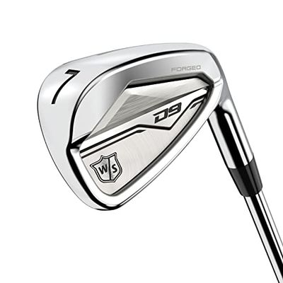 Wilson Staff Set di Ferri da Golf, D9 Forged, Shaft in Acciaio Forgiato