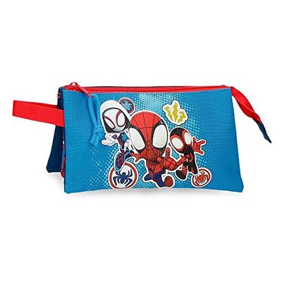 Marvel, Blauw, Eén maat, Drievoudig etui