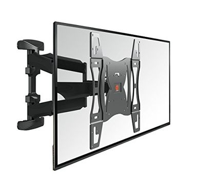 Vogel's BASE 45 L Suporte de parede para TV, inclinável e giratório 180º, para televisores entre 40-82 polegadas (102-208 cm), VESA máx. 600 x 400, carga máxima 45 kg, certificação TÜV