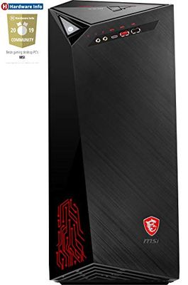 Msi Infinite 9Si-843MYS PD desktop(Intel core i5-9400F, 8GB RAM, 1TB HDD + 256GB SSD, Nvidia GTX 1660Ti 6GB DDR6, Windows 10)