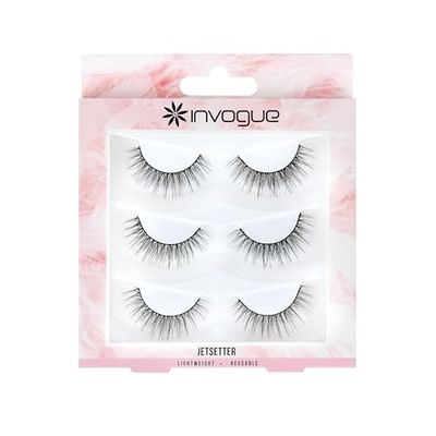 Invogue Multipack Lashes - Jet Setter Black