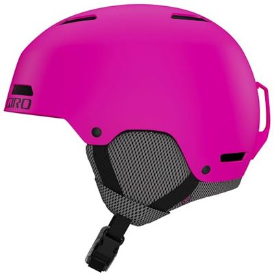 Giro Crüe, Casco da Sci/Neve Unisex-Bambini, Rosa Brillante Opaco, 48.5-52 cm