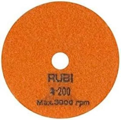 Rubi - Disco diamante para polir seco Ø 100 mm - grão 200 (62972)