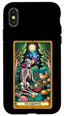 The Gardener Tarot Card Plants Planting Garden Gardening Case for iPhone X/XS
