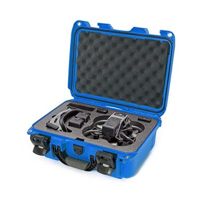 NANUK 915 Waterproof Hard Case with Foam Insert for DJI Avata FPV Unit, Goggles and Controller - Blue
