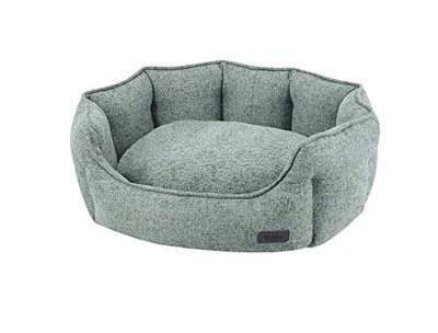 Nobby Comfort bed ovaal "NEVIS" groen 65 x 57 x 22 cm