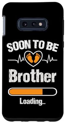 Coque pour Galaxy S10e Soon to Be Brother Loading Funny Brother Annonce