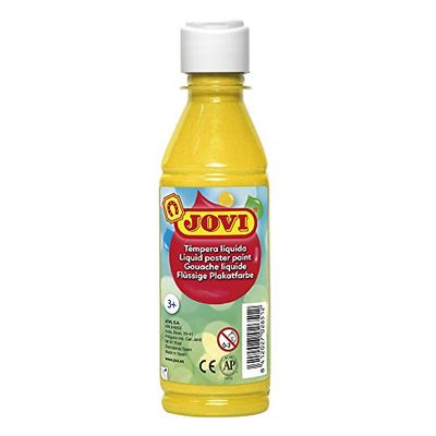 Tempera liquida jovi escolar 250 ml amarillo