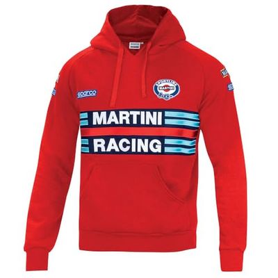 Sparco 01279MRRS5XXL, Martini Racing Tröja, Röd, Standard Unisex Vuxen, Multifärg, 42/50 EU, Multicolor