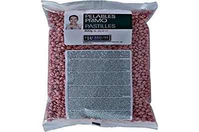 Xanitalia Cera Brasiliana In Perle Per La Depilazione Di Tutto Il Corpo Senza L'utilizzo Di Strisce, Rosa, 1 KG
