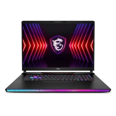 MSI Raider 17" 16:10 QHD+ 240Hz Gaming Laptop - (Intel Core i9-14900HX, NVIDIA GeForce RTX 4070, 32GB RAM, 1TB SSD, Windows 11 Home) - Core Black