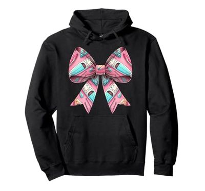 Coquette Bow, modello Stand Up Paddling, SUP, barca e pagaia da ragazza Felpa con Cappuccio