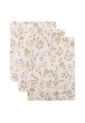 Jollein Toalla para bebé, 3 unidades, 15 x 20 cm, 100% algodón, con certificado OEKO-TEX