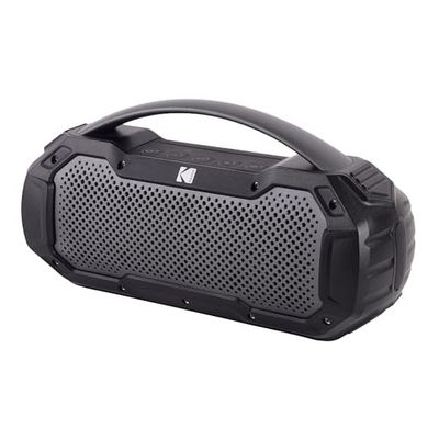 KODAK Altoparlante Bluetooth multiuso IPX6 con TWS e Vivavoce - Suono Stereo Immersivo, Batteria a Lunga Durata e Connettività Bluetooth V5.0 - Nero
