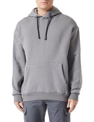 Koton Kangaroo Sweatshirt met capuchon voor heren, met lange mouwen, grijs (031), M