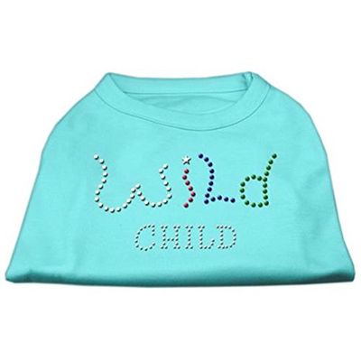 Mirage - Camicia per animali domestici con strass, taglia XXXL, colore: acqua