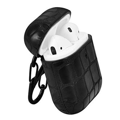 TERRATEC AirBox Stone Black Apple AirPods Case - Custodia per Apple AirPods