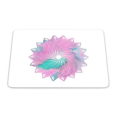 Bonamaison, Rectangle Pop Art Digital Printed Mouse Pad, Non-Slip Base, for Office and Home, Size: 22 x 18 cm
