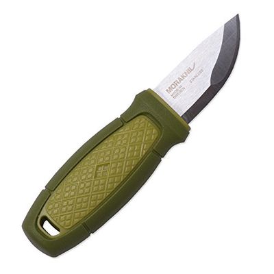 Morakniv Met groen kunststof handvat Eldris outdoormes, meerkleurig, één maat