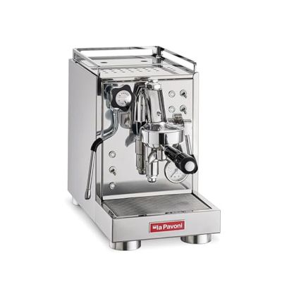 La Pavoni 845721 Cafetera semiprofesional, Stainless Steel, Multicolor