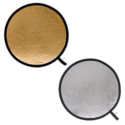 Lastolite by Manfrotto LL LR4834 Opvouwbare Reflector - 48", Zilver/Goud