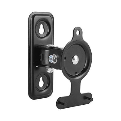 PureMounts® - Staffa per altoparlanti. Adatto per Play3. Inclinazione di 90 ° / - 85 ° rotazione di 60 ° / -60 °. Resistente fino a 26 kg. Colore: nero
